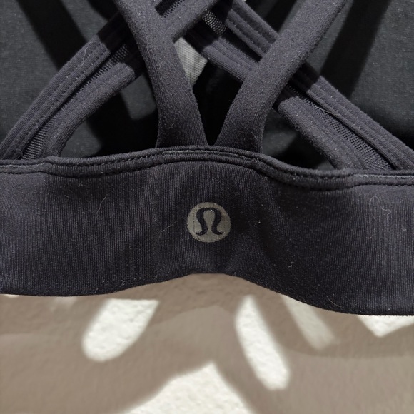 Lululemon Minimalist Bra Black SZ 8 - Picture 6 of 9